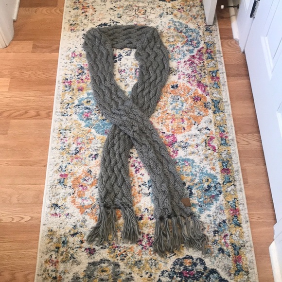 Fossil long Braided Scarf - Picture 1 of 6